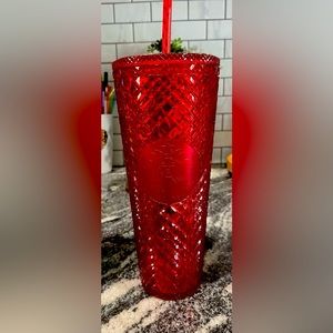 Starbucks Red Winter Holiday Jeweled Tumbler 24 oz.